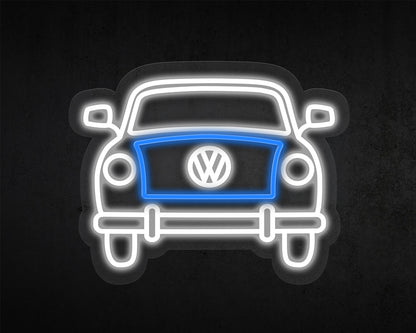 Volkswagen Notchback Vintage Car Neon Sign