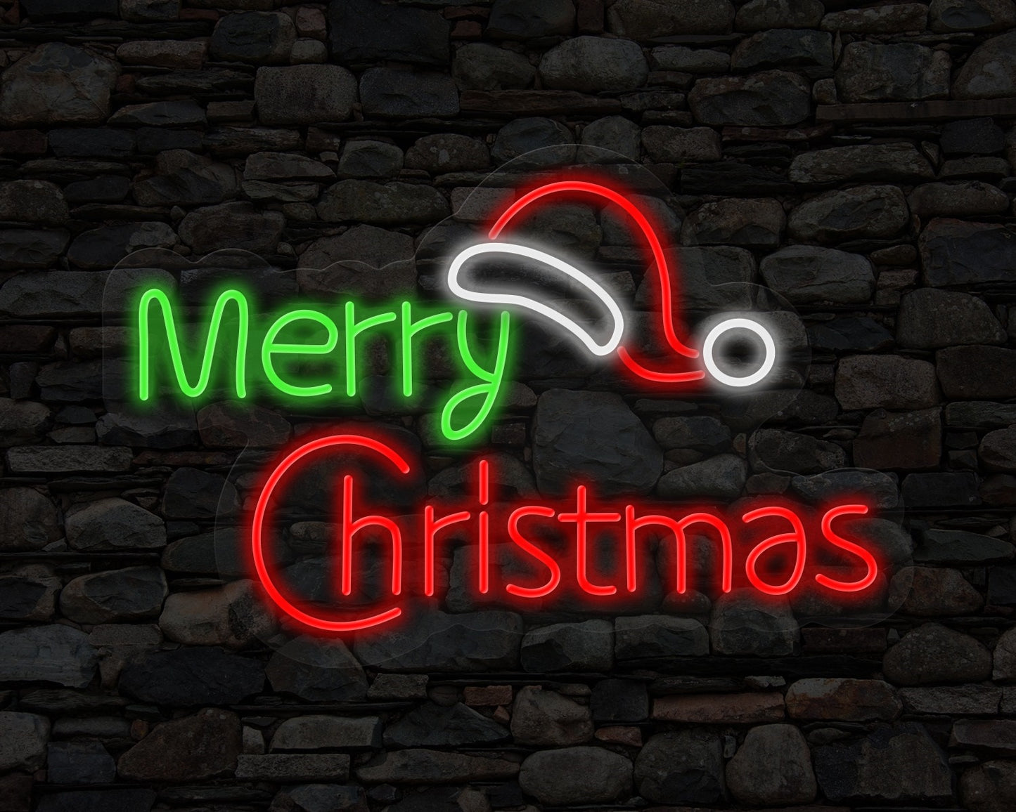 Merry Christmas Neon Sign