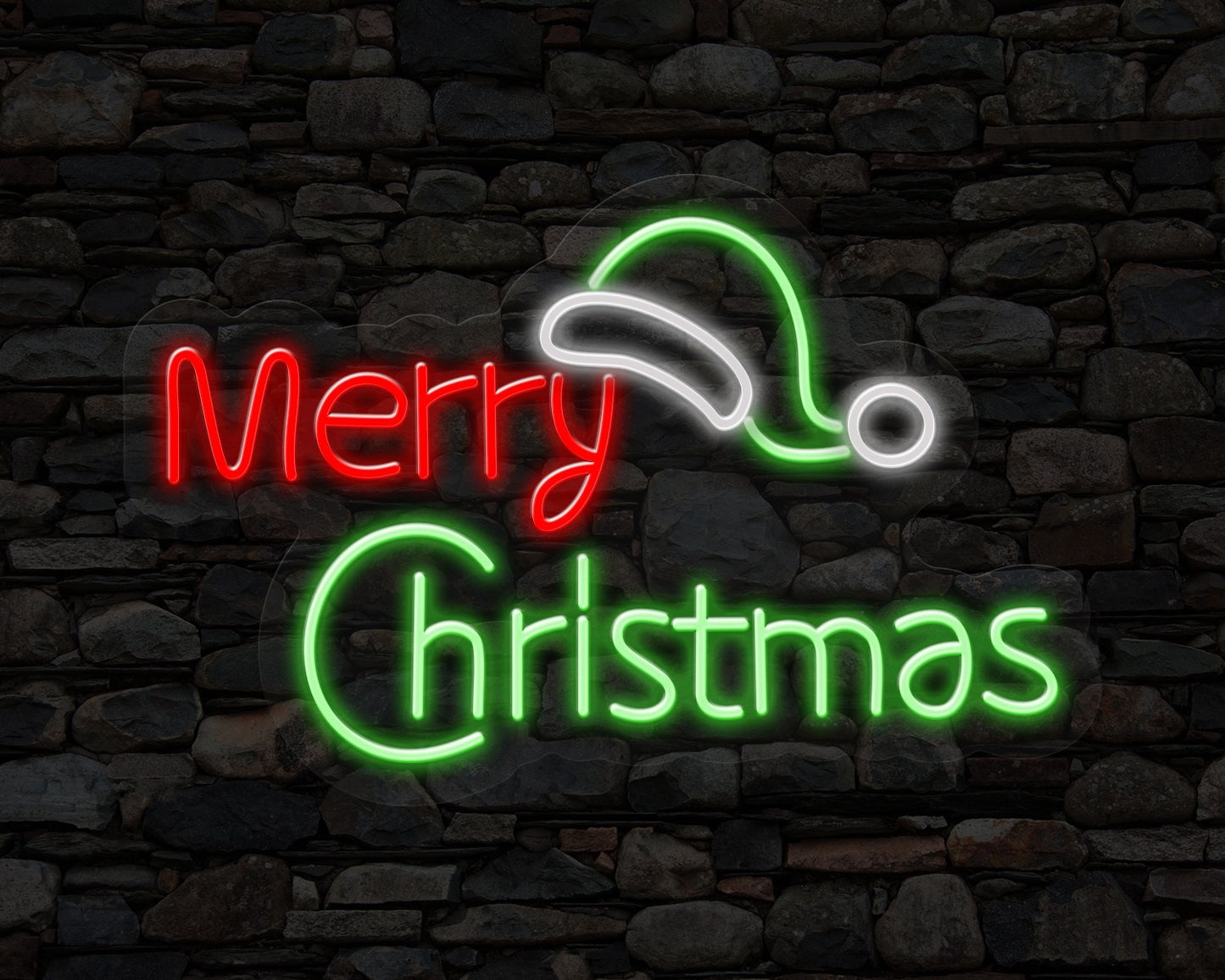 Merry Christmas Neon Sign