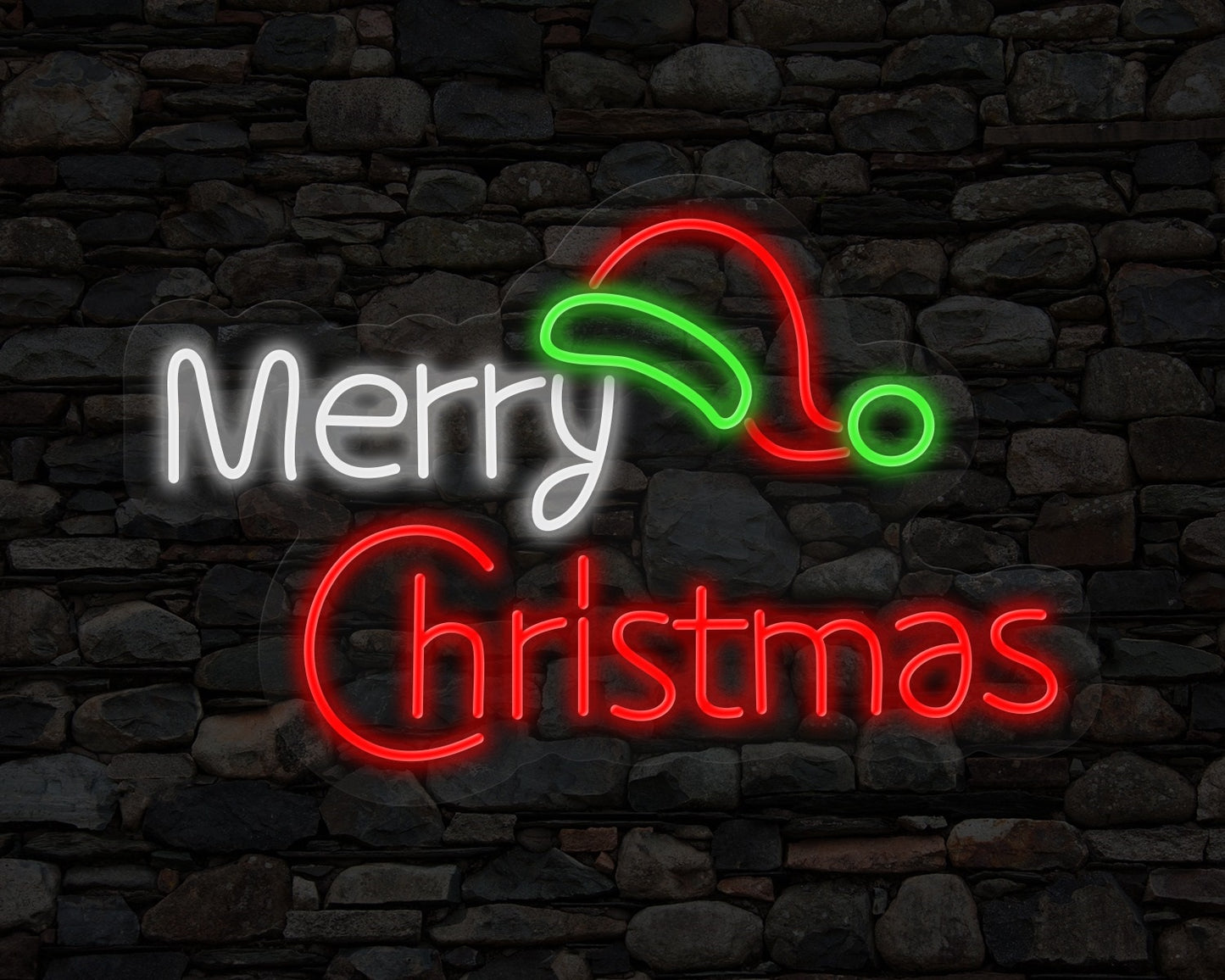 Merry Christmas Neon Sign