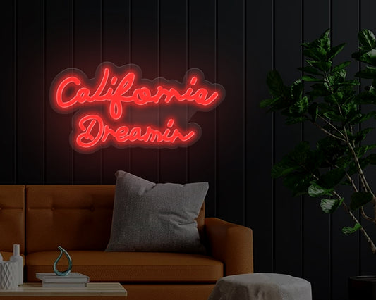 California Dreamin Neon Sign