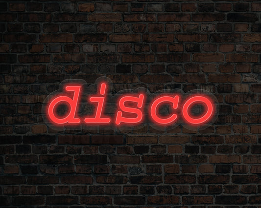 Disco Neon Sign