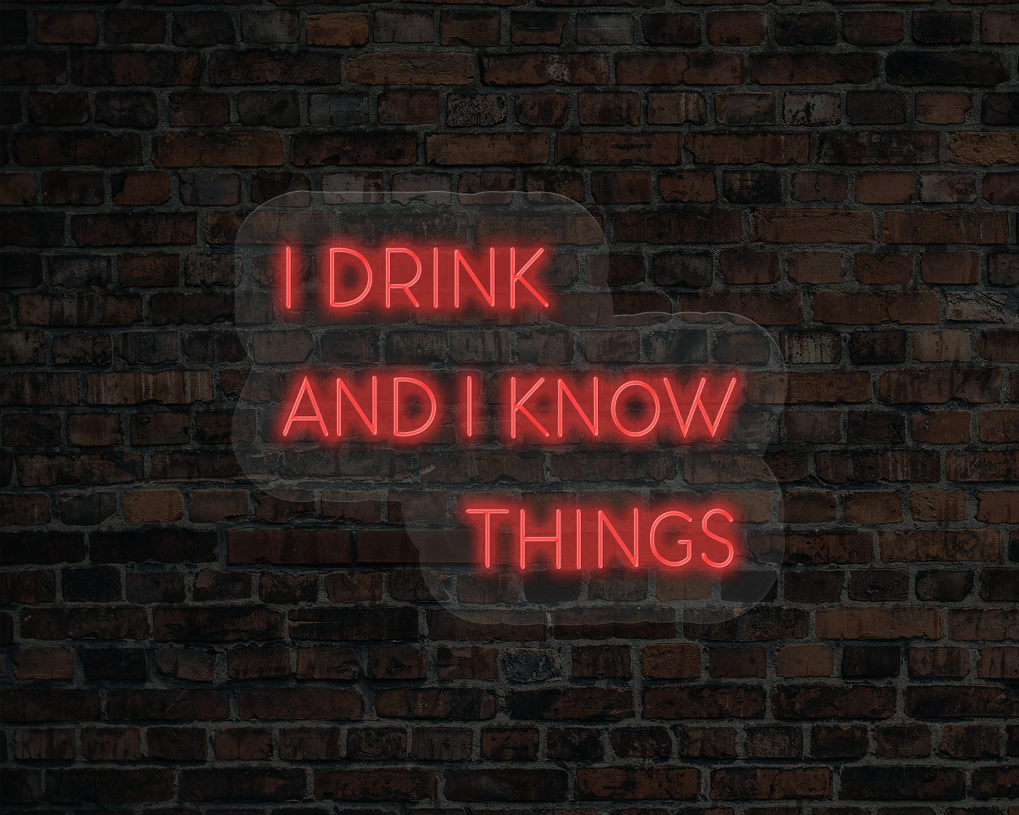 Drink Neon Sign