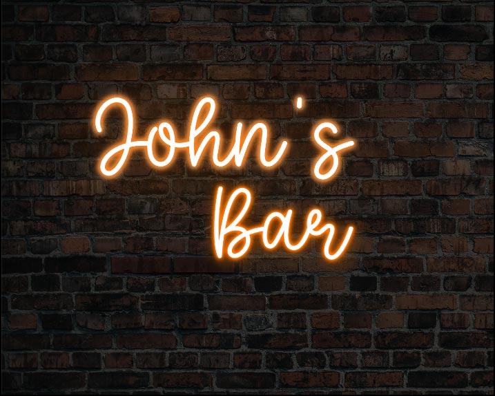 Personalized Name Bar Neon Sign