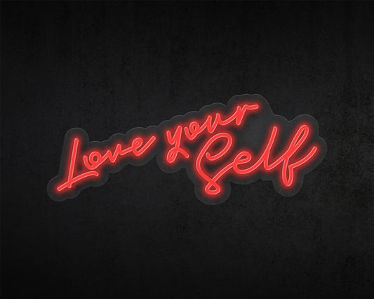 Love Yourself Neon Sign