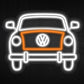 Volkswagen Notchback Vintage Car Neon Sign