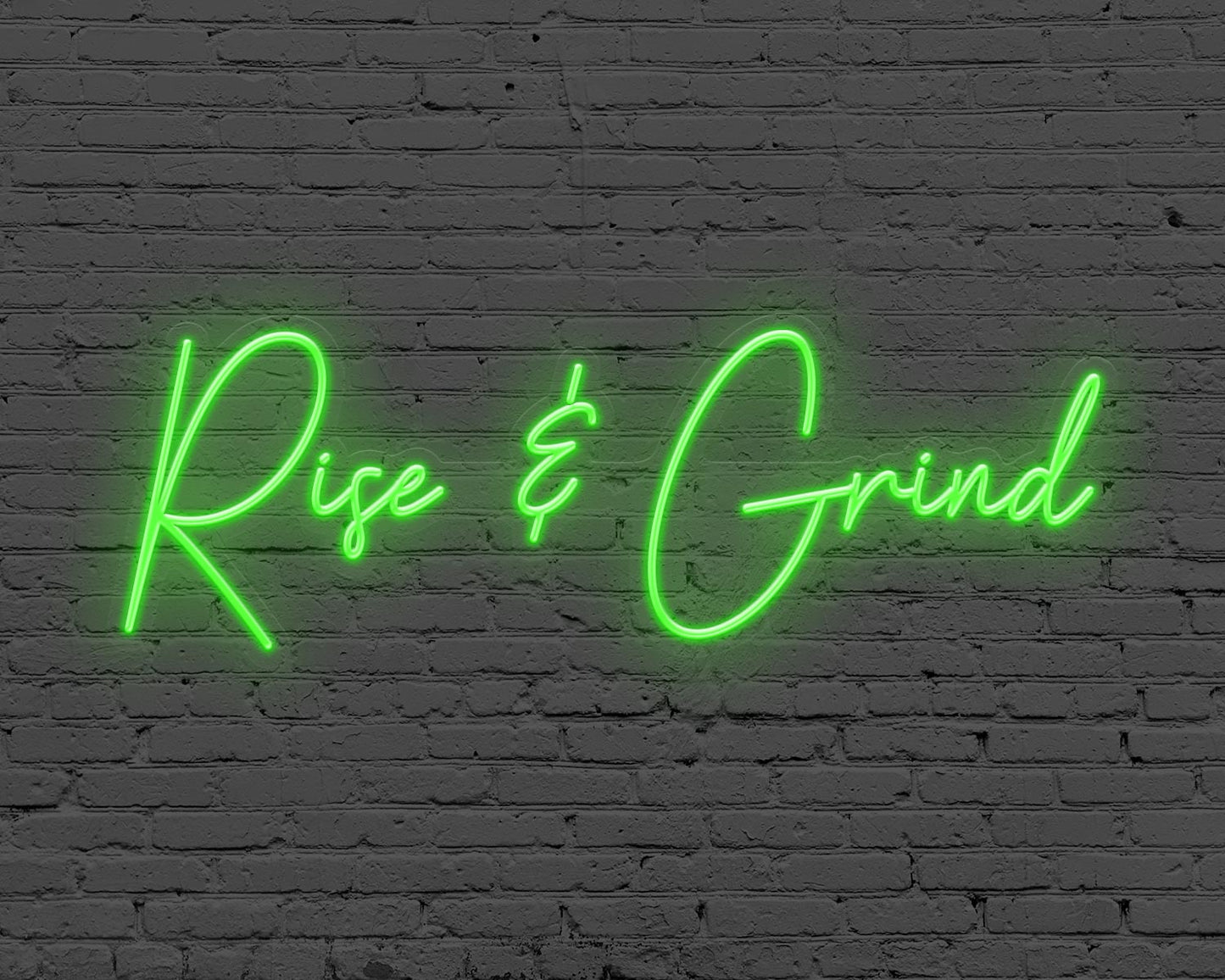 Rise & Grind Neon Sign