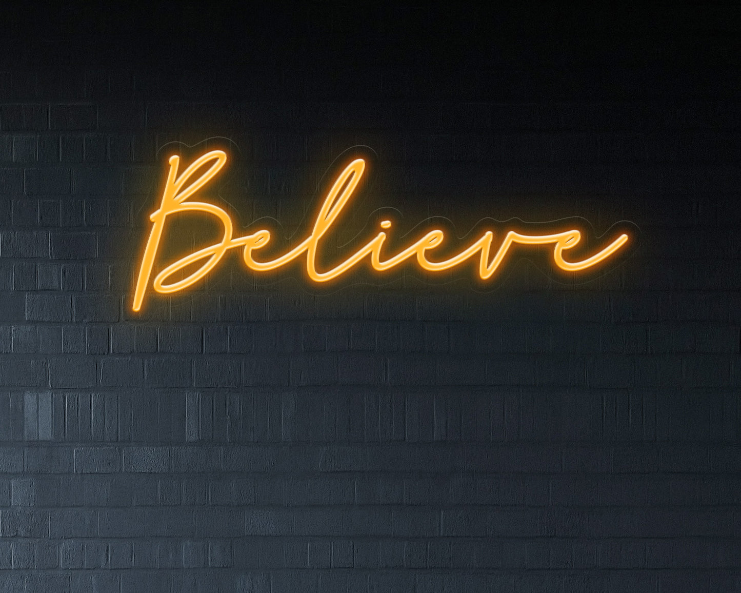 Believe Neon Sign