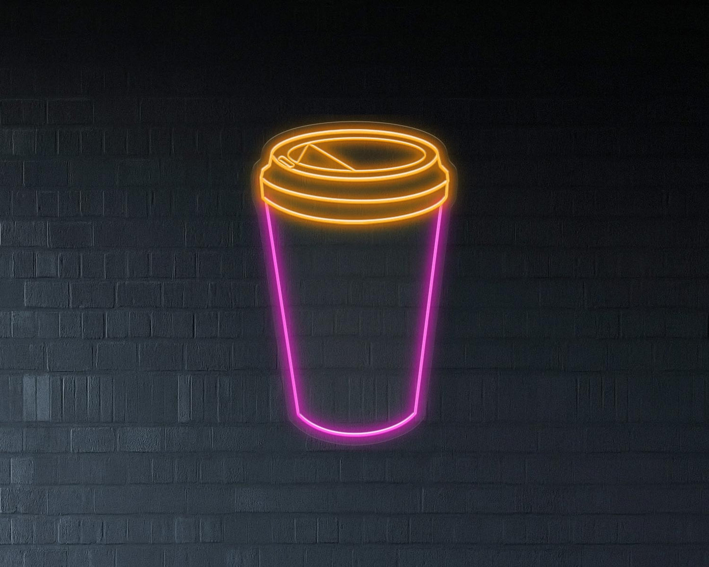 Coffee Cup Neon Sign