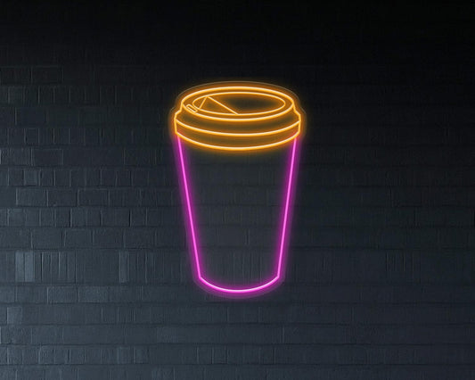 Coffee Cup Neon Sign