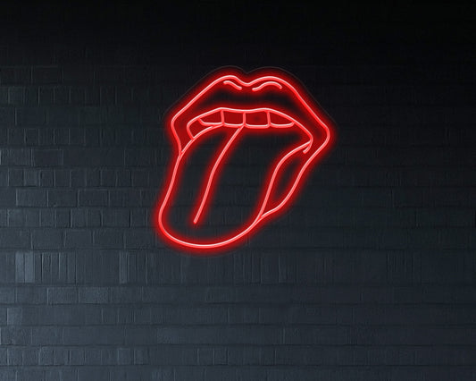 Tongue Neon Sign